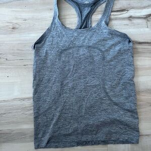lululemon athletica Heather Gray Tank Top